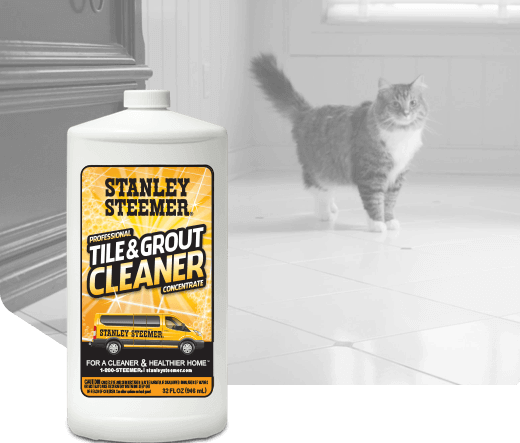Stanley Steemer Tile and Grout Cleaner Bottle of Stanley Steemer Tile and Grout Cleaner