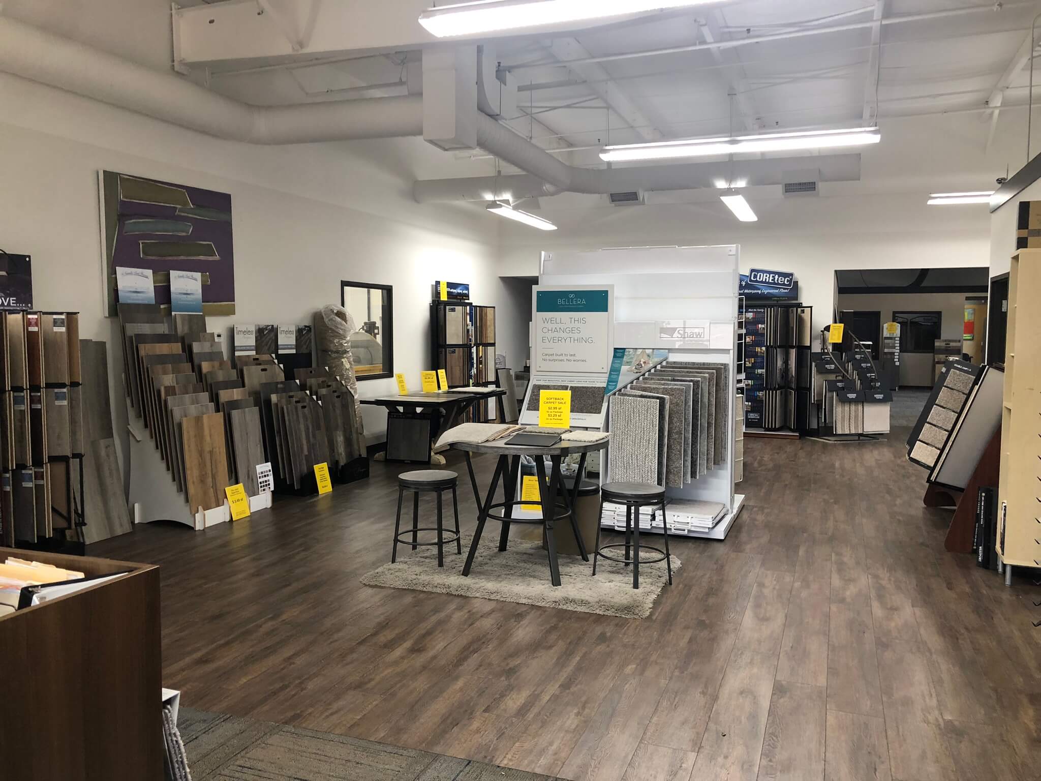 Stanley Steemer Floor Showroom in Grand Rapids
