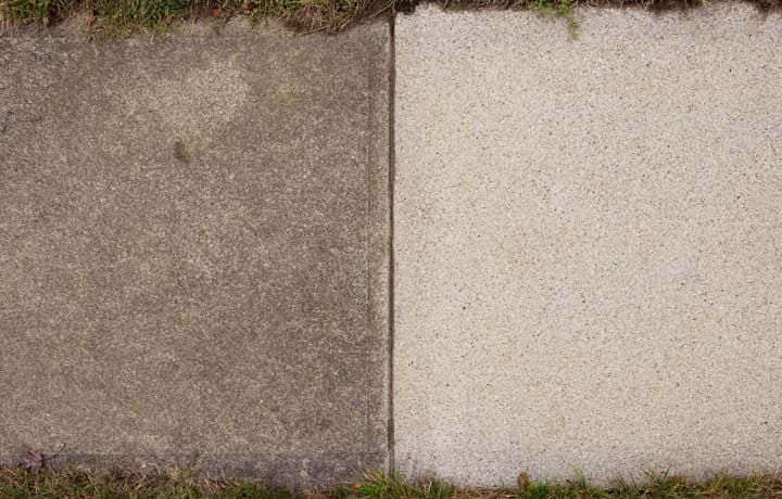 Stanley Steemer technician completing a spot vacuuming process as part of an encapsulation carpet cleaning service