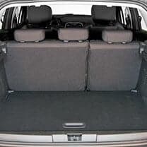 Car-Interior-Cleaning-Clean-Trunk Interior of an open SUV trunk.