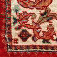 Clean oriental fine area rug