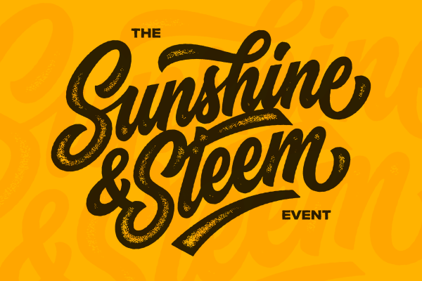 sunshine and steem event logo