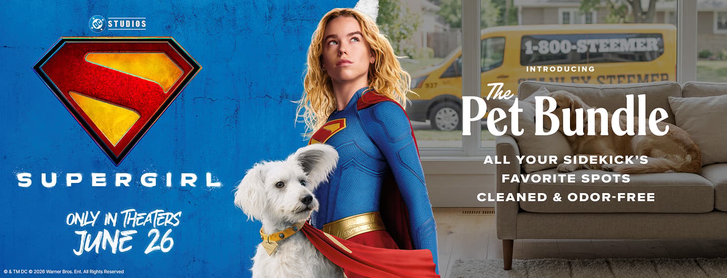 Stanley Steemer x Supergirl - The Pet Bundle