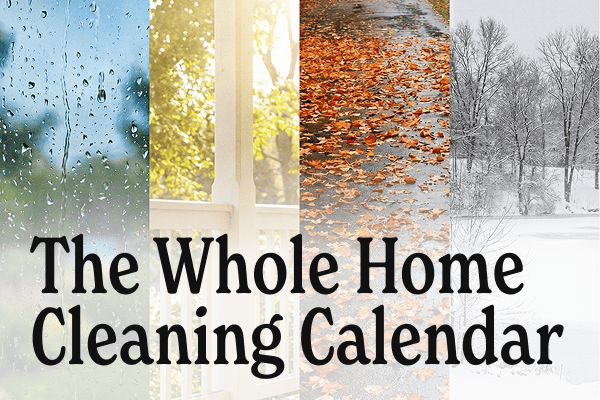 four pictures of different seasons